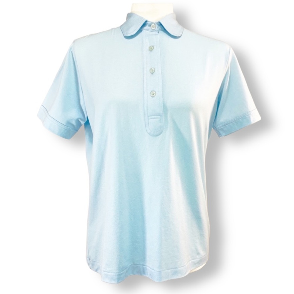 Vintage Peter Pan Collar Polo Shirt